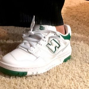 Men Size 7 New  Balance BB550 Green/white